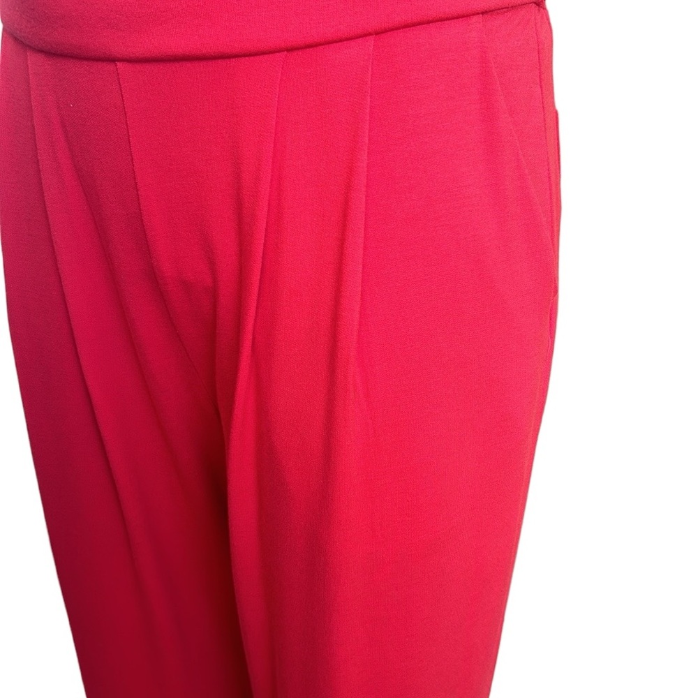 NWT Cabi Uptown Jumpsuit‎ Ankle in Vermilion Red M - Picture 14 of 17